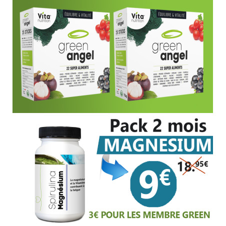 Pack Green Angel & Magnésium