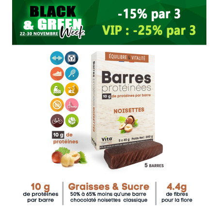 Barres Noisettes Protéinées