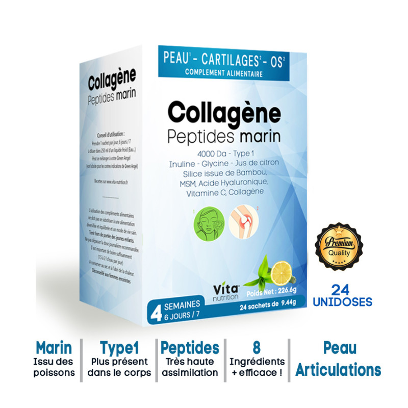 Collag&egrave;ne Marin & 7 Cofacteurs